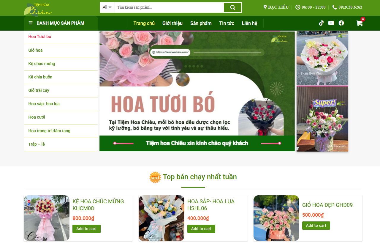 tiem hoa chieu